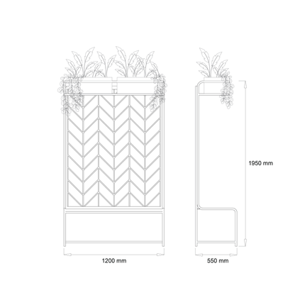 Flora bench