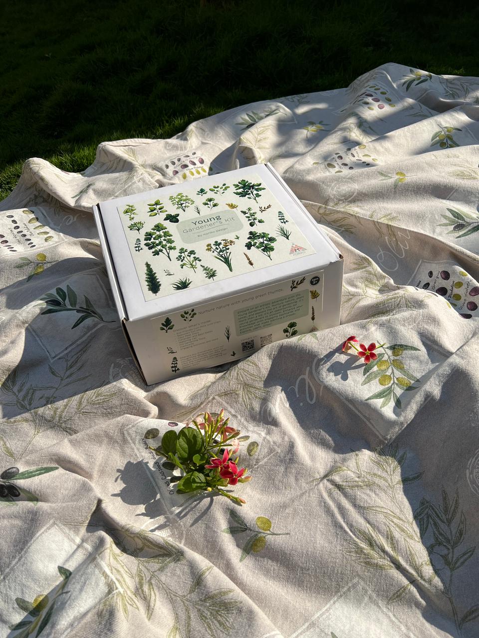 Koriko Design's Young Gardener's Kit - Inspire a love for nature with our thoughtfully crafted set, encouraging young minds to explore the wonders of gardening and nurturing a lifelong passion for the environment.